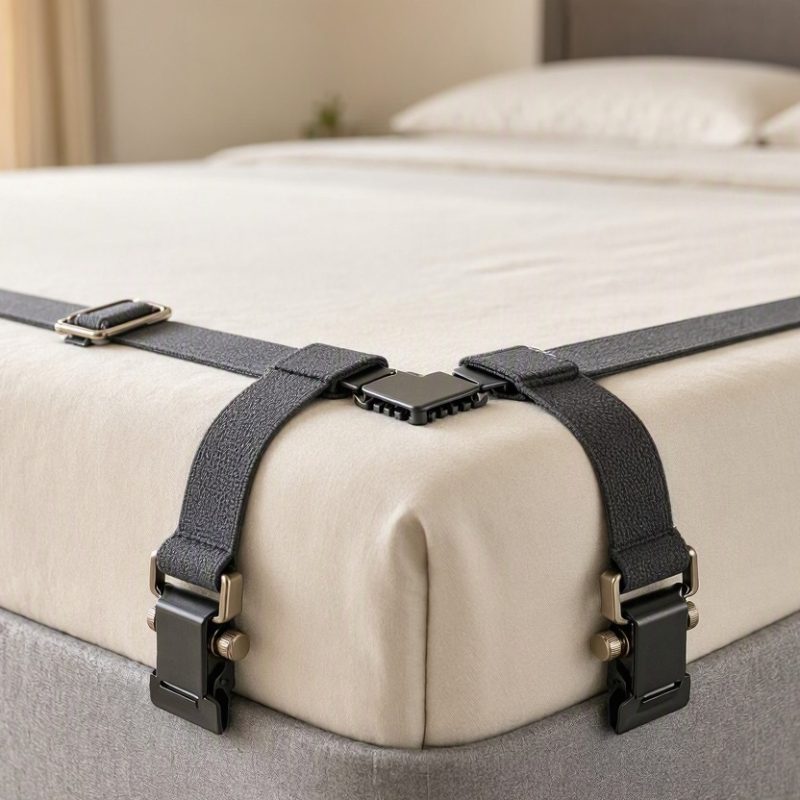 25 Heavy Duty Bed Sheet Grippers Adjustable Elastic Mattress Fasteners Strong Corner Clips for Perfect Bedding Management