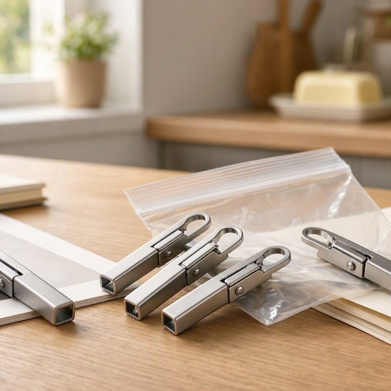 7 Heavy Duty Metal Clamping Pins Versatile Utility Pegs for Photo Display Food Bags Document Paper Organizing Clips